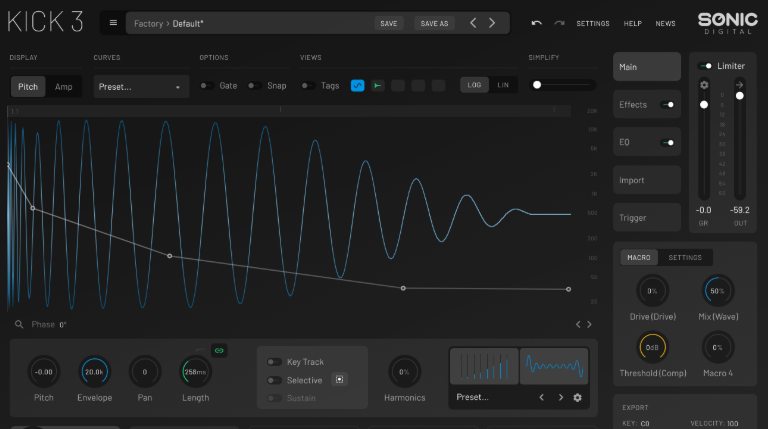 sonic academy KICK 3